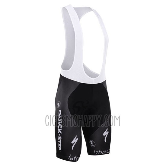 UCI Mondo Campione Lider Cycling Jersey Bib Short 2016 Men Short Sleeve Quick Step White